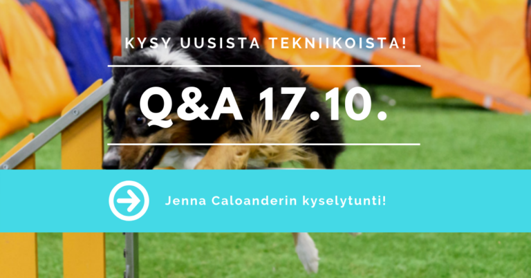 Jennan Caloanderin Q&A-lähetykset katsottavissa