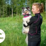 SporttiTreenari-pinkki-koko-XS koiraurheilunilo