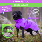 propalttoo koiran takki mainos