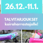 talvitarjoukset koiraharrastajalle cover
