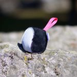 Nahkis-nahkapallo musta-pinkki