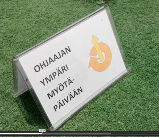 Vinkkivideo: Rally-tokon kyltit – ohjaajan ympäri