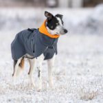 SporttiPalttoo harmaa-oranssi koko 55 cm oikea puoli