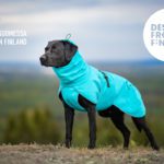 ProPalttoo huippulaatuinen kotimainen koiran talvitakki turkoosi