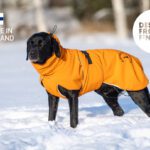 ProPalttoo oranssi koiran kotimainen laadukas talvitakki