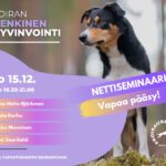 koiran henkinen hyvintointi -seminaari avoin – 1