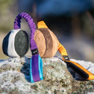 Tupla-JoustoMöyhikset lila-oranssi