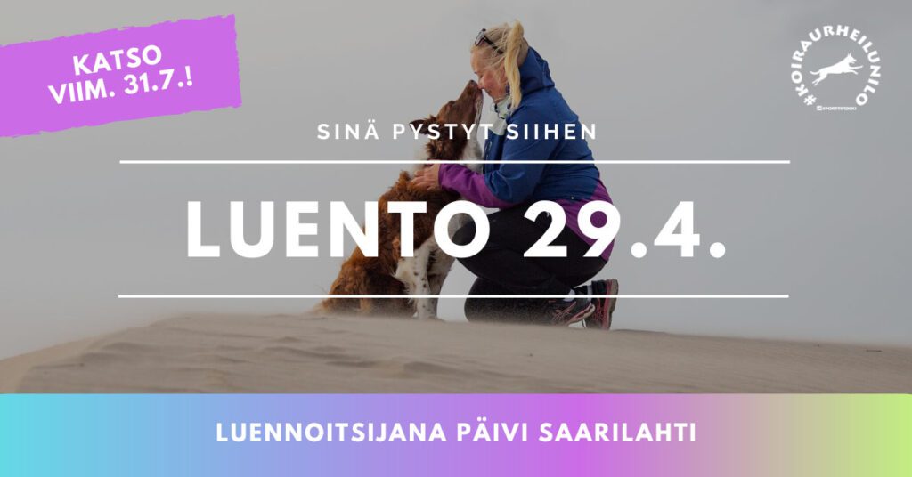 Sinä pystyt siihen -nettiluento, Päivi Saarilahti