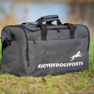 ReissuPakki harmaa-musta koiraharrastajan reissulaukku