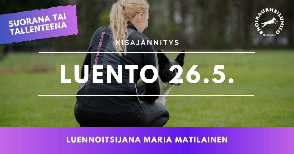 Koiraharrastajan kisajännitys, luento